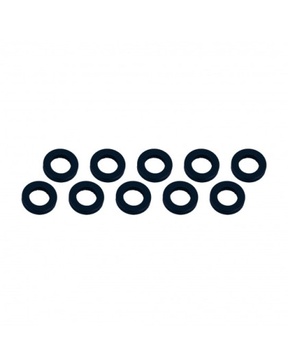 Rondelles 3x6x1mm - Noir (10pcs) - ULTIMATE - UR1505-N