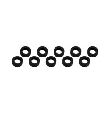 Rondelles 3x6x2mm - Noir (10pcs) - ULTIMATE - UR1506-N