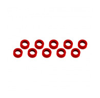 ALUMINUM SHIM (3x6x2mm) RED (10pcs) - UR1506-R - ULTIMATE