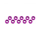 Rondelles 3x6x2mm - Rose (10pcs) - ULTIMATE - UR1506-PK