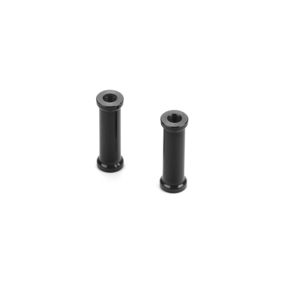 Support alu 15.5mm avec filetage M2.5 - Noir (2) - XRAY - 376382