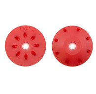 16mm CONICAL SHOCK PISTONS (1.2mm x 8 angled holes) (2pcs) - UR1711 -