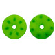 16mm CONICAL SHOCK PISTONS (1.3mm x 7 angled holes) (2pcs) - UR1715