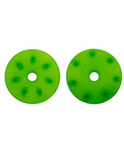 16mm CONICAL SHOCK PISTONS (1.3mm x 7 angled holes) (2pcs) - UR1715