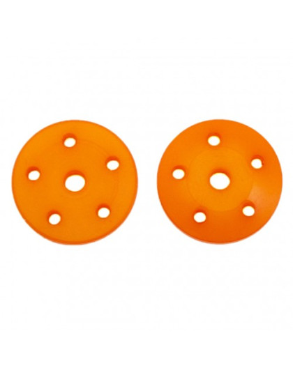 16mm CONICAL SHOCK PISTONS (1.6mm x 5 holes) (2pcs) - UR1736
