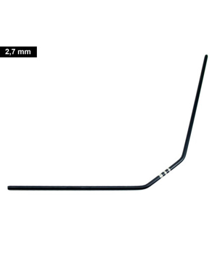 2.7MM REAR ANTI-ROLL BAR FOR ASSO-MUGEN-XRAY - ULTIMATE - UR1782-27