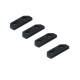 RUBBER ANTI-VIBRATION SERVO SPACER (4pcs) - ULTIMATE - UR1810-R