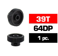 HSS STEEL 64DP PINION GEAR 39T W/3.17mm BORE - ULTIMATE - UR4316-39