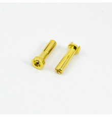 Prises PK 4.0mm males (2) - ULTIMATE - UR46108