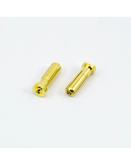 5.0mm BULLET CONNECTOR MALE (2pcs) - UR46110 - ULTIMATE