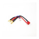2S CHARGE/BALANCE ADAPTER (T-DEAN to 4mm Bullet Connector) - UR46305 