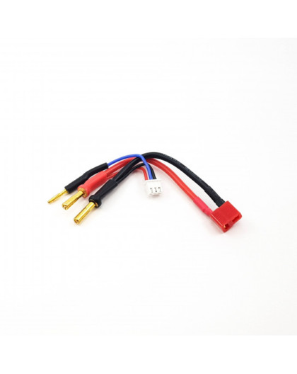 2S CHARGE/BALANCE ADAPTER (T-DEAN to 4mm Bullet Connector) - UR46305 