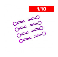 Body Clips 1/10 Purple (x8) - UR6411-P - ULTIMATE