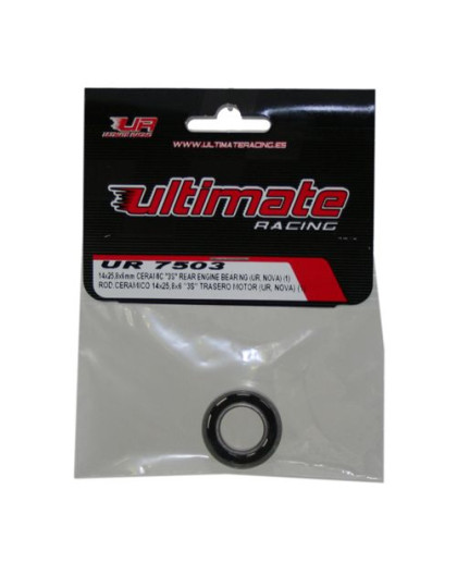 "14x25.8x6mm CERAMIC ""HS"" REAR ENGINE BEARING (UR, NOVA) (1pc) - UR