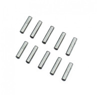 3X12.8MM CHROME STEEL PIN SET (10PCS) - ULTIMATE - UR7602