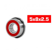 "5X8X2.5mm FLANGED ""HS"" RUBBER SEALED BEARING SET (2pcs) - UR7823-2