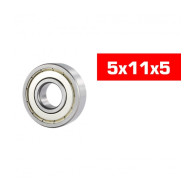 "5x11x5mm ""HS"" METAL SHIELDED BEARING SET (2pcs) - UR7828-2 - ULTIM