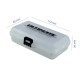 Boite rangement double 114x62x34mm - ULTIMATE - UR8842-S