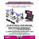 Banc de réglage 1/10 TT + accessoires + sac transport - HUDY - 108951