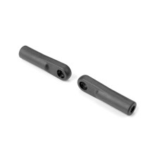 Chapes intérieures tirant arrière - Graphite (2) - XRAY - 353130-G