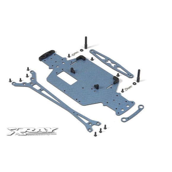M18 PRO LiPo GRAPHITE SET - BLUE - 381155-B - XRAY