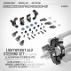 ALU STEERING BLOCKS & 7° C-HUBS - LIGHTWEIGHT - SET - XRAY - 360901