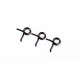 Clutch springs 0.9 (3pcs) - LRP - 37524