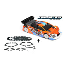 Xray X4'25 Carbone + Kit de conversion Alu - 300040-C - Xray