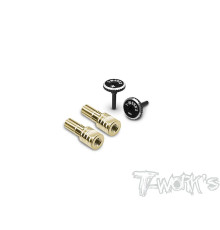 Cache-connecteurs Noir/Noir + PK 5mm (2+2) V2 - T-WORKS - EA-042-5BB