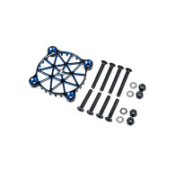 Aluminium safety mesh for 40mm fan - blue V2 - LRP - 501983