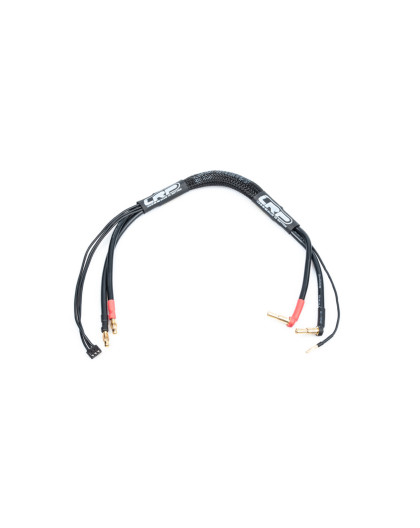 2S-Charging Wire - 35cm - 4mm & EHR | 4/5mm & 2mm - LRP - 499002