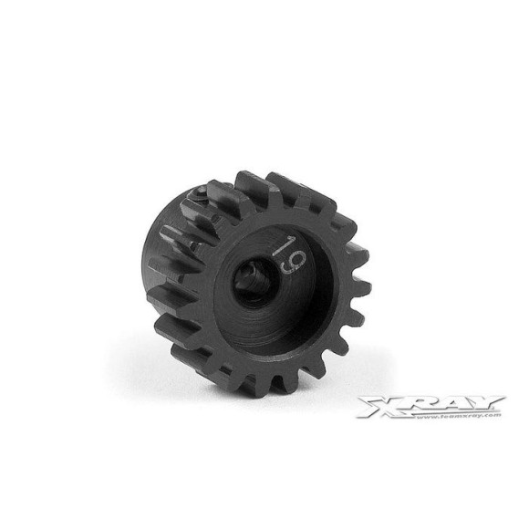 STEEL PINION GEAR 19T / 48 - 385619 - XRAY