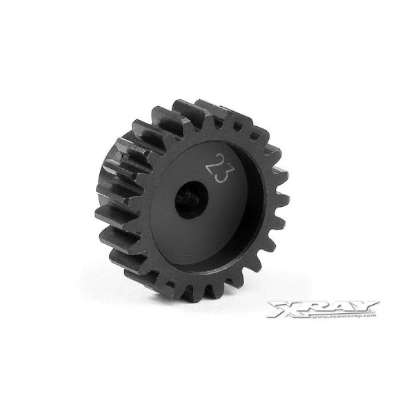 STEEL PINION GEAR 23T / 48 - 385623 - XRAY