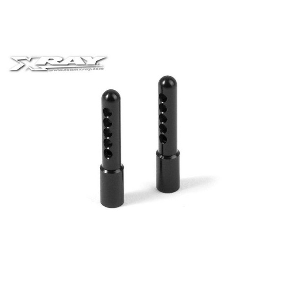 ALU LiPo BATTERY STRAP POST (2) - 386151 - XRAY