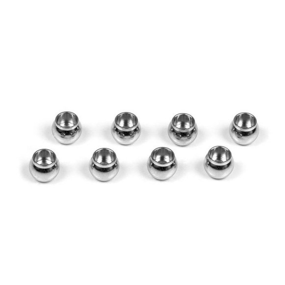 M18T NICKEL COATED PIVOT BALL 6.3 MM TYPE B (8) - 387564 - XRAY