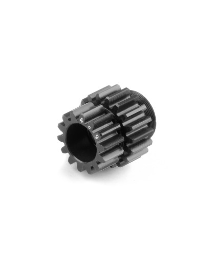 ALU PINION GEAR 14/19T - HARD COATED - XRAY - 358423