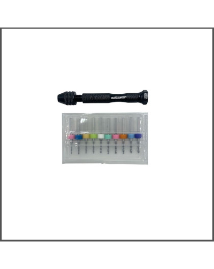 Corsatec precision shock piston drill - 1.1-2mm - CORSATEC - CT60005