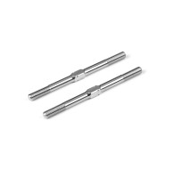 TITANIUM ADJUSTABLE TURNBUCKLE 50MM M3.5 L/R (2) - HUDY - 992380
