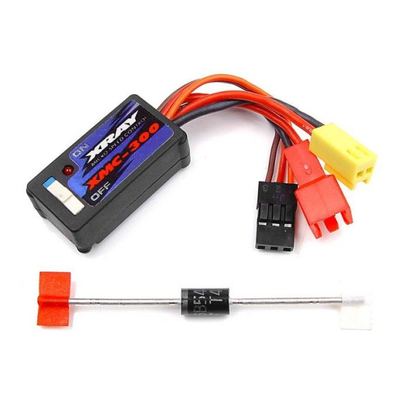 XRAY MICRO SPEED CONTROLLER 300  WITH BRAKE - 389181 - XRAY