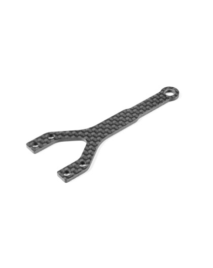 X4F'25 CARBON UPPER DECK - SPLIT FRONT - 1.6MM - XRAY - 301083-L