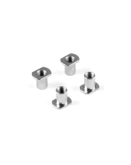 STEEL BUSHING 6MM (4) - XRAY - 342350