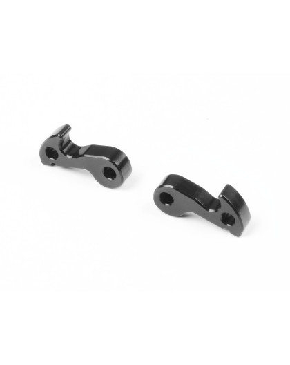 ALU FRONT WHEEL LOCK - SWISS 7075 T6 - BLACK (2) - XRAY - 345260-K