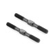 ADJ. TURNBUCKLE M5 L/R 50 MM - SPRING STEEL (2) - 352634 - XRAY