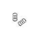 Ressorts avant C1.1 Noir Soft (2) - XRAY - 372175
