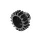 Pignon acier 17 dts Module 1 - HUDY - 294317