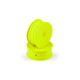 Jantes TT 1/10 avant 2WD - Jaune (2) - HUDY - 803210-Y