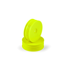 1/10 OFF-ROAD WHEEL - 2WD FRONT NARROW –YELLOW (2) - HUDY - 803220-Y