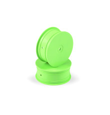 1/10 OFF-ROAD WHEEL - 4WD – FRONT – GREEN (2) - HUDY - 803230-G