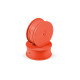 1/10 OFF-ROAD WHEEL - 4WD – FRONT – ORANGE (2) - HUDY - 803230-O