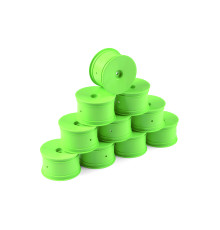 1/10 OFF-ROAD WHEEL - 2WD/4WD – REAR – GREEN (10) - HUDY - 803241-G
